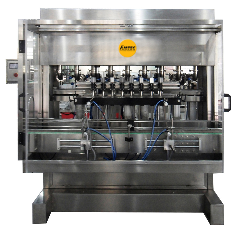 Zoom: FILLINGmachine Fully Automatic Liquid Filler with 8 Heads