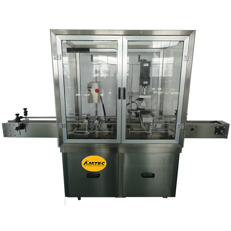 Zoom: AMTEC FILLINGmachine Capping Module 13 – Double Screwing 3000